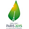 ロゴ：国連気候変動枠組条約（UNFCCC）第21回締約国会議（COP21）